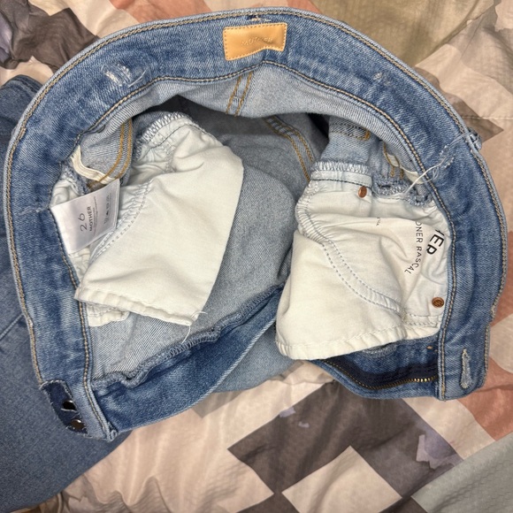 Mother The Swooner Rascal Ankle Jeans Let’s Trip Zip-Fly Stretch Hi-Rise - Picture 12 of 12